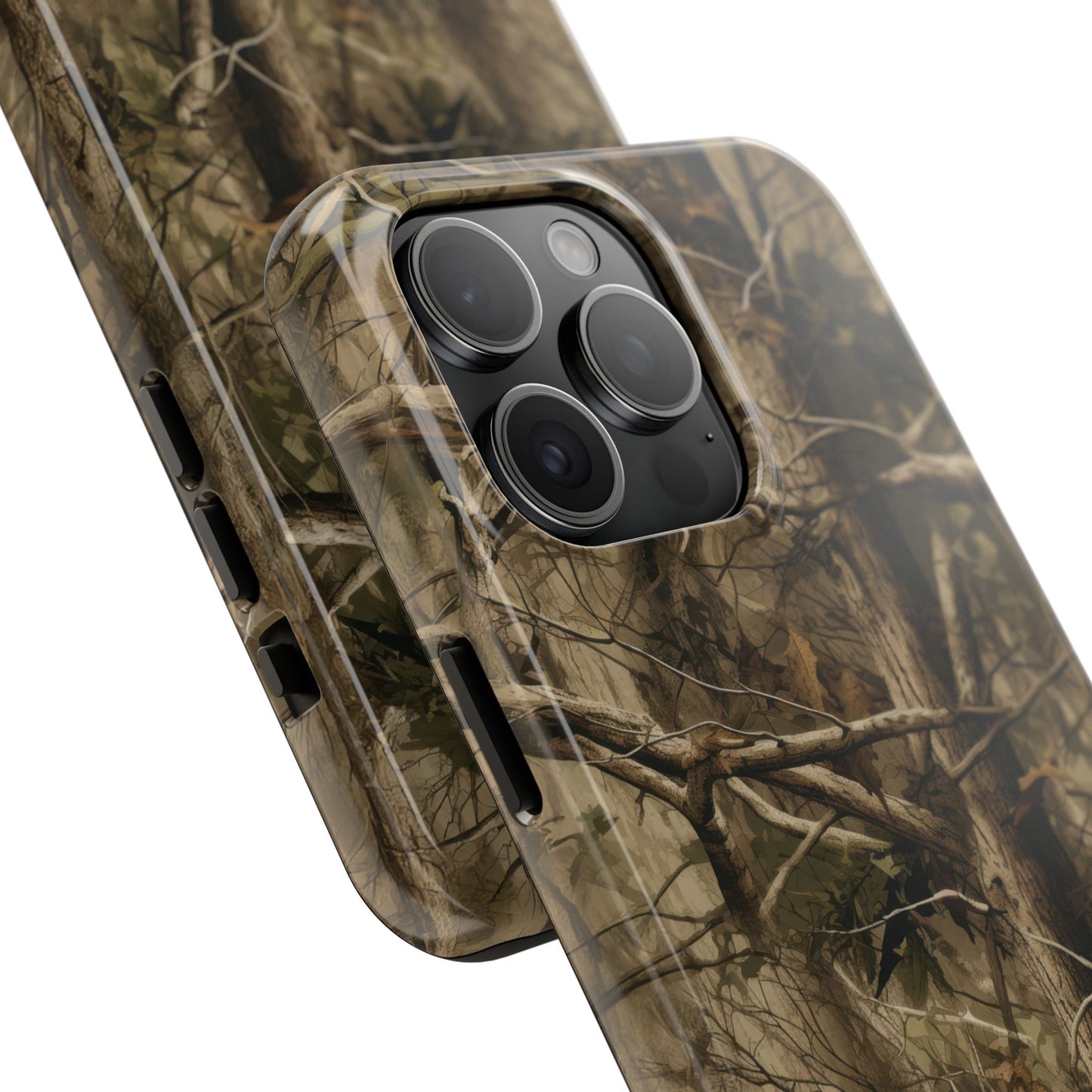 TREE CAMO TOUGH PHONE CASE