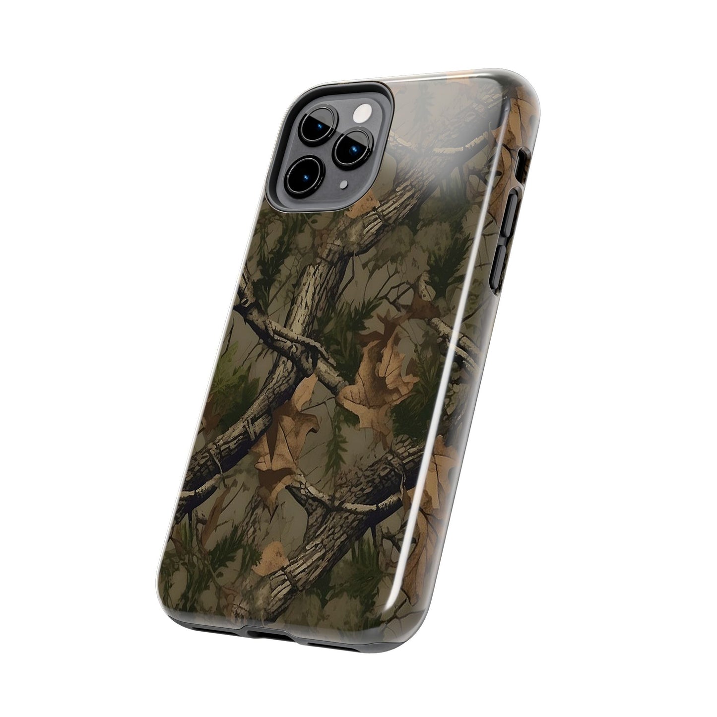 Camouflage Tree Pattern Tough Phone Case