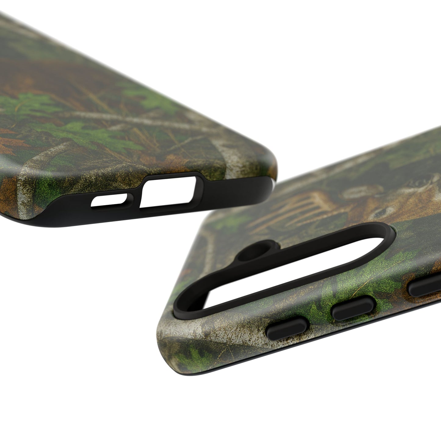 Deer Vintage Tree Camouflage Tough Phone Case