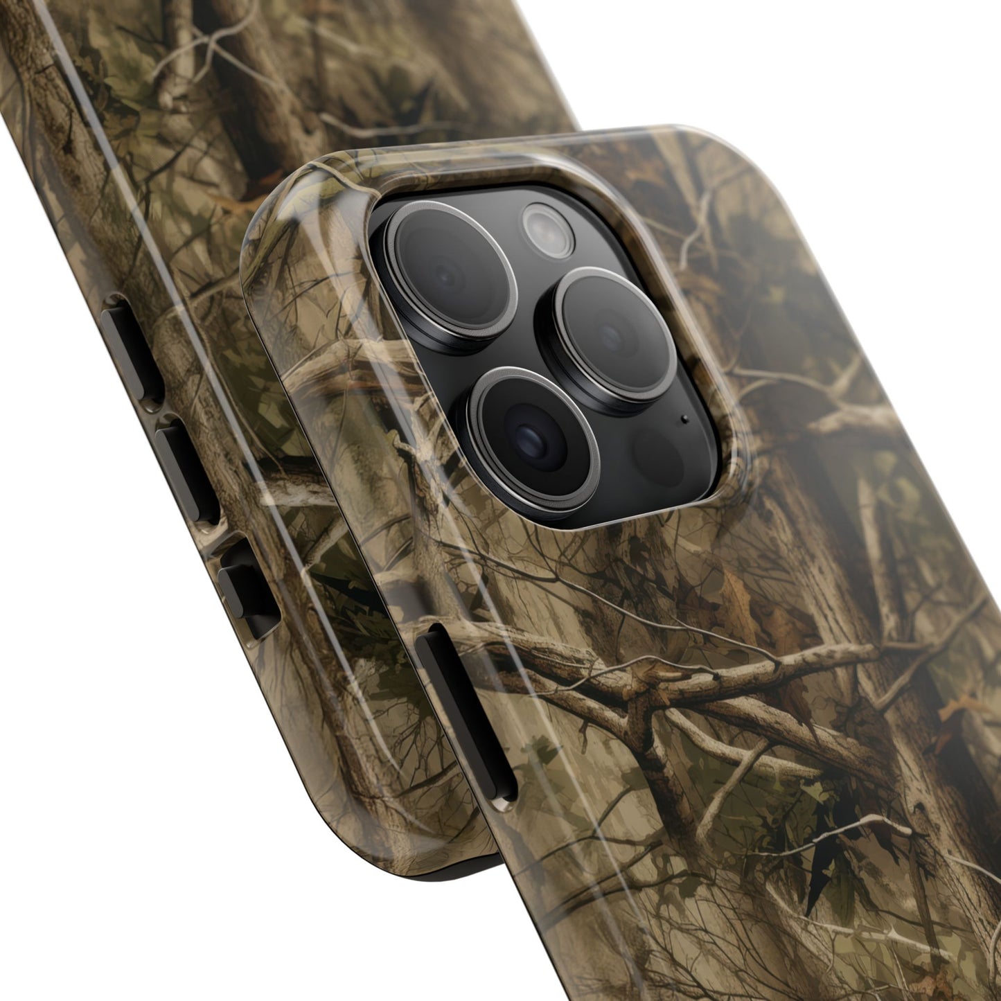 TREE CAMO TOUGH PHONE CASE