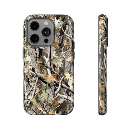 Camouflage Tree Hunting Tough Phone Case