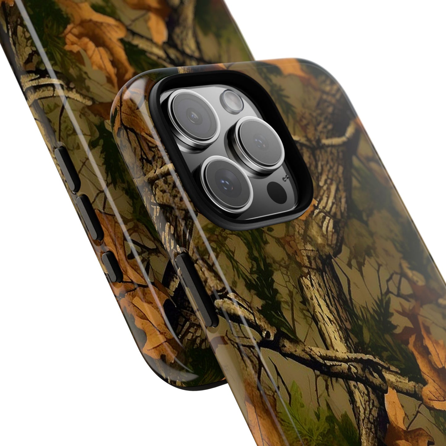 TREE CAMO HUNTING TOUGH PHONE CASE