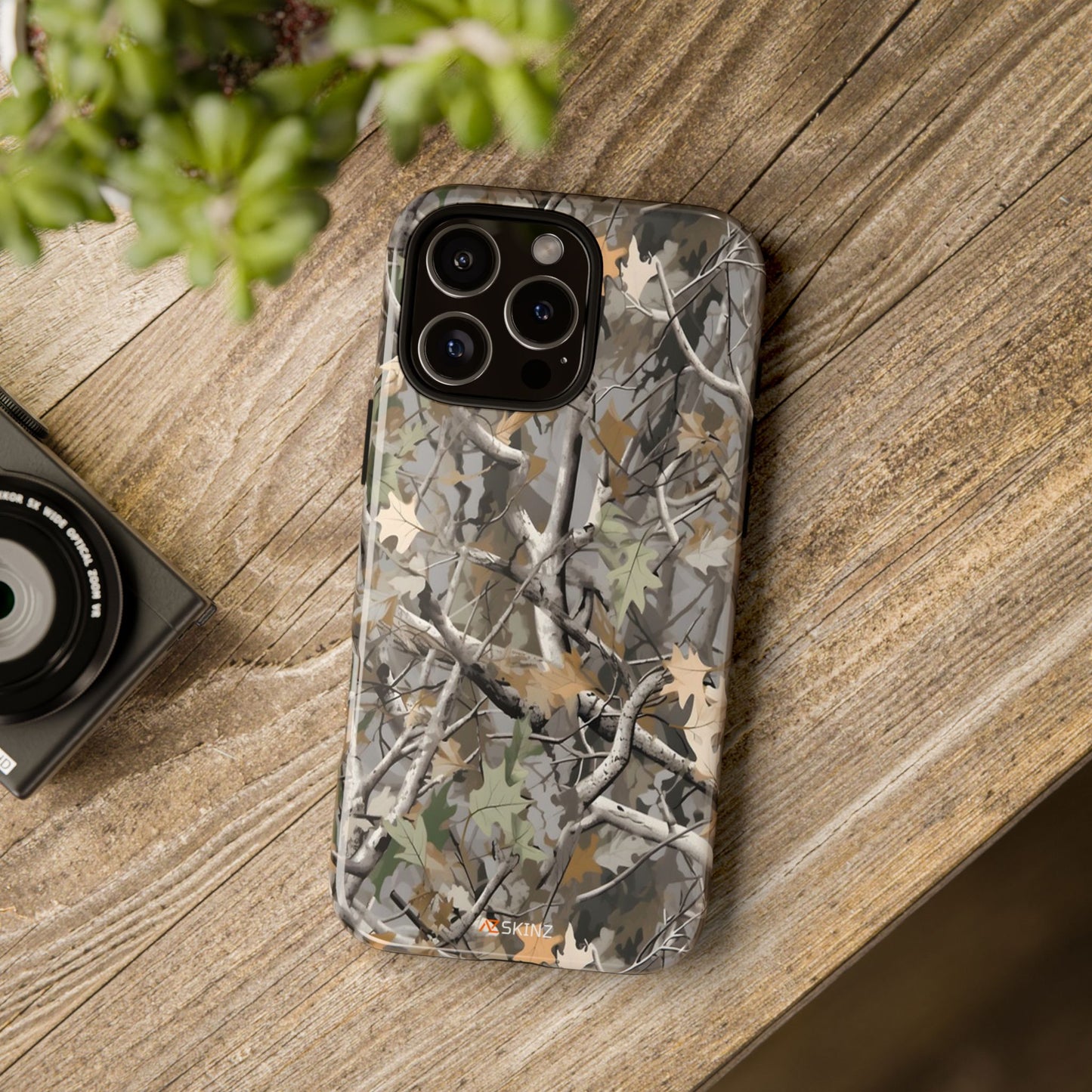Tree Pattern Designs Tough Phone Case