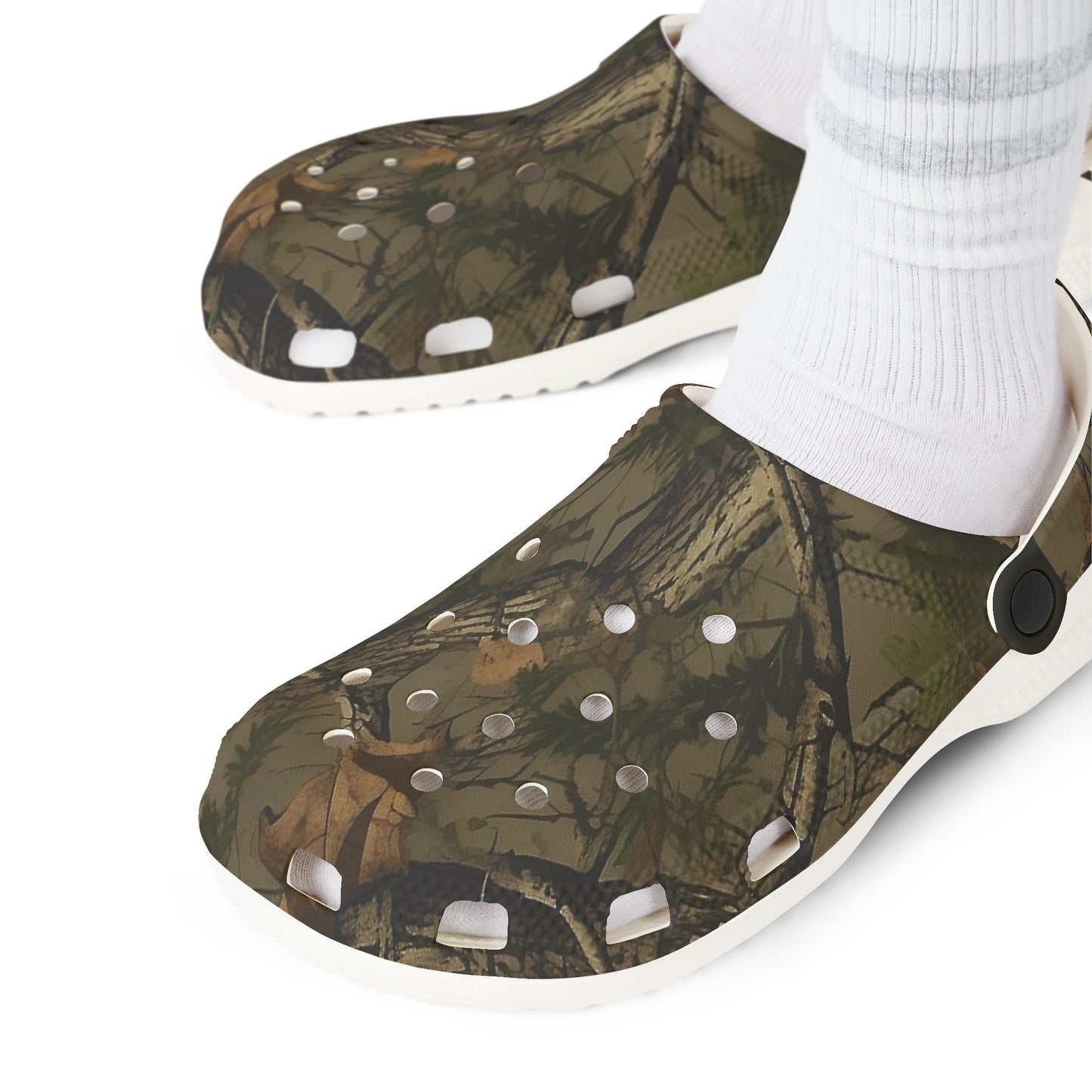 Camouflage Tree Pattern EVA Foam Rubber Shoes
