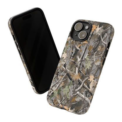 Tree Pattern Designs Tough Phone Case