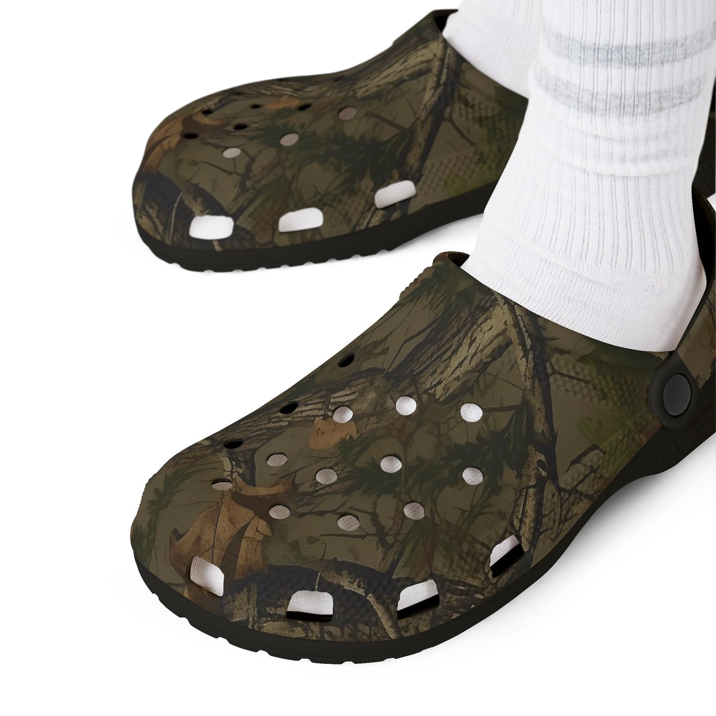 Camouflage Tree Pattern EVA Foam Rubber Shoes