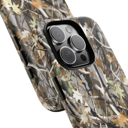 Camouflage Tree Hunting Tough Phone Case