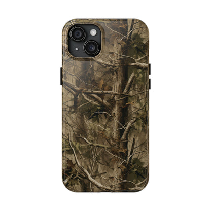TREE CAMO TOUGH PHONE CASE