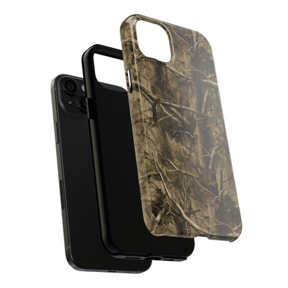 TREE CAMO TOUGH PHONE CASE