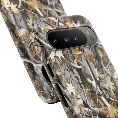 Camouflage Tree Hunting Tough Phone Case