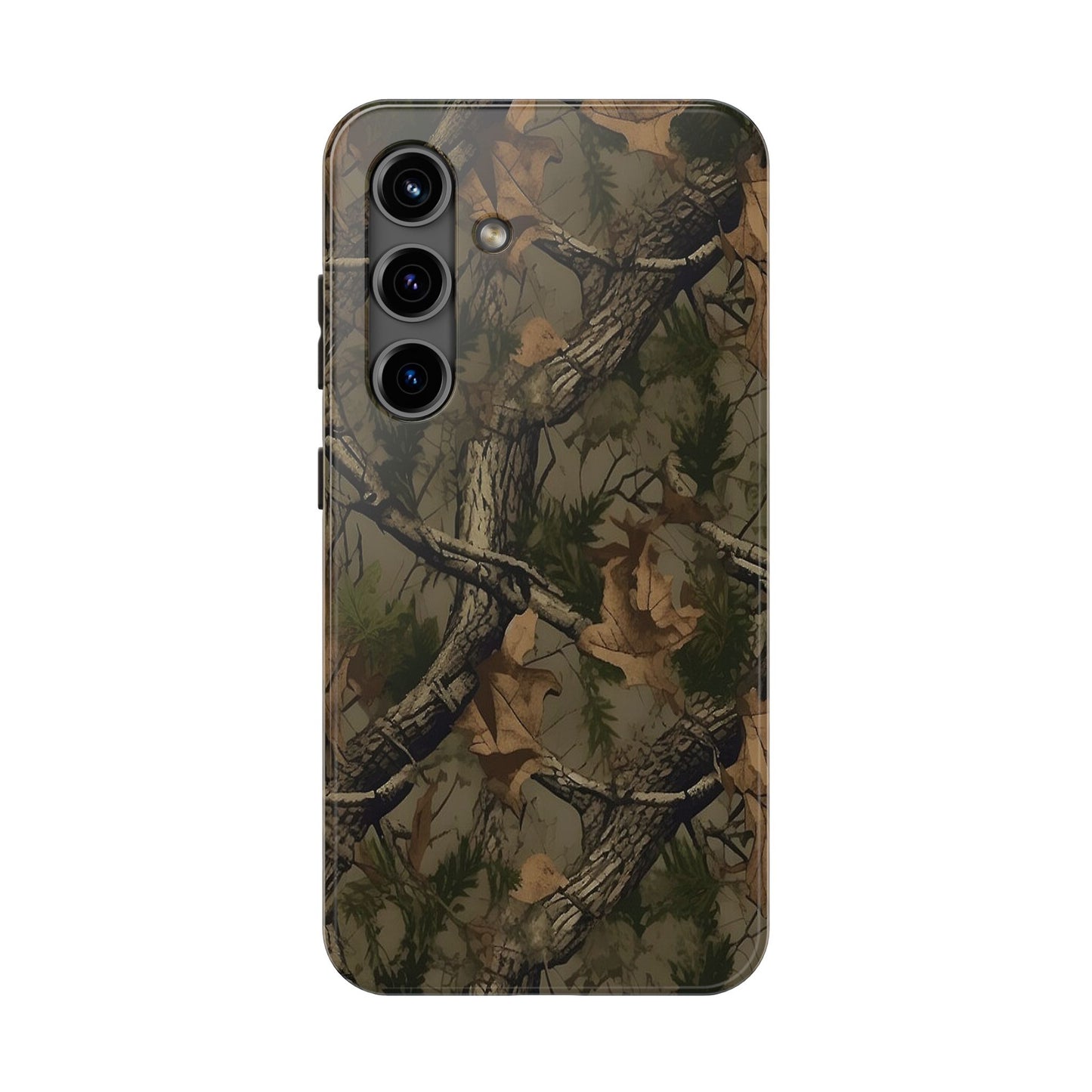 Camouflage Tree Pattern Tough Phone Case