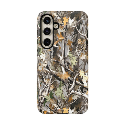 Camouflage Tree Hunting Tough Phone Case