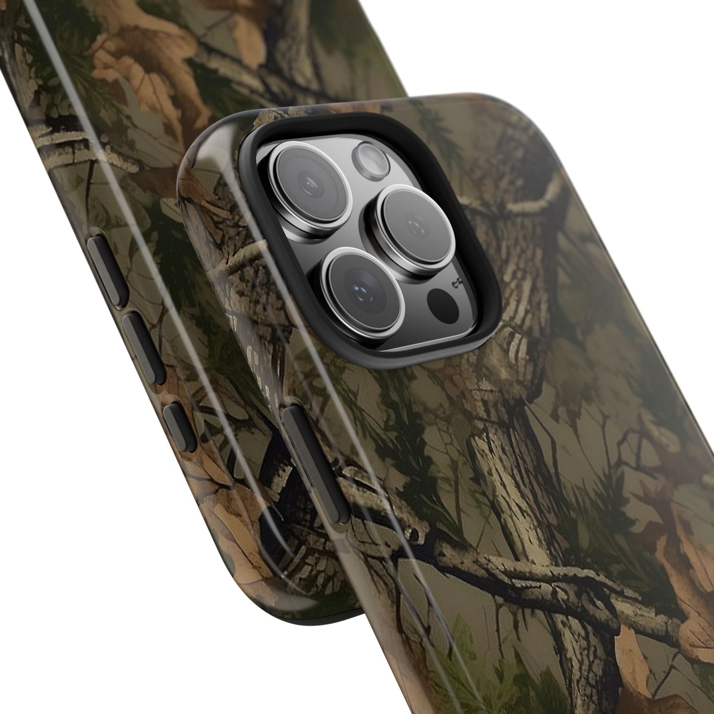 Camouflage Tree Pattern Tough Phone Case