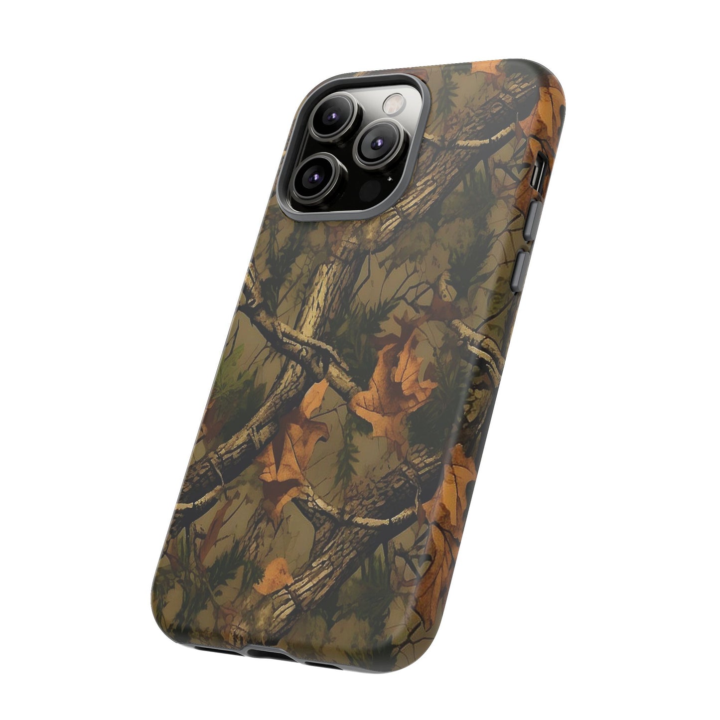 TREE CAMO HUNTING TOUGH PHONE CASE