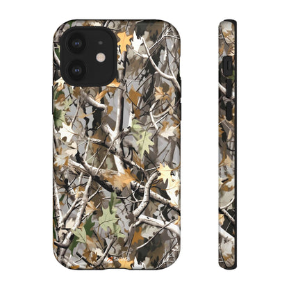 Camouflage Tree Hunting Tough Phone Case
