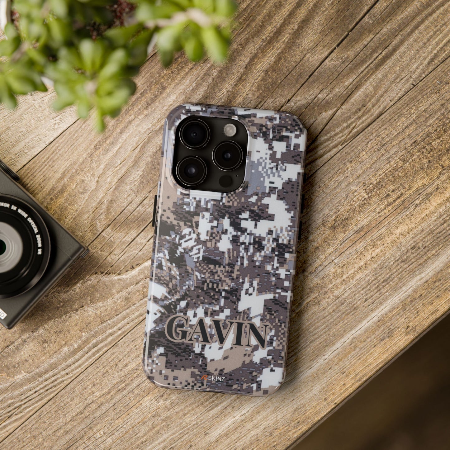 PERSONALIZED CAMO SITKA TOUGH PHONE CASE