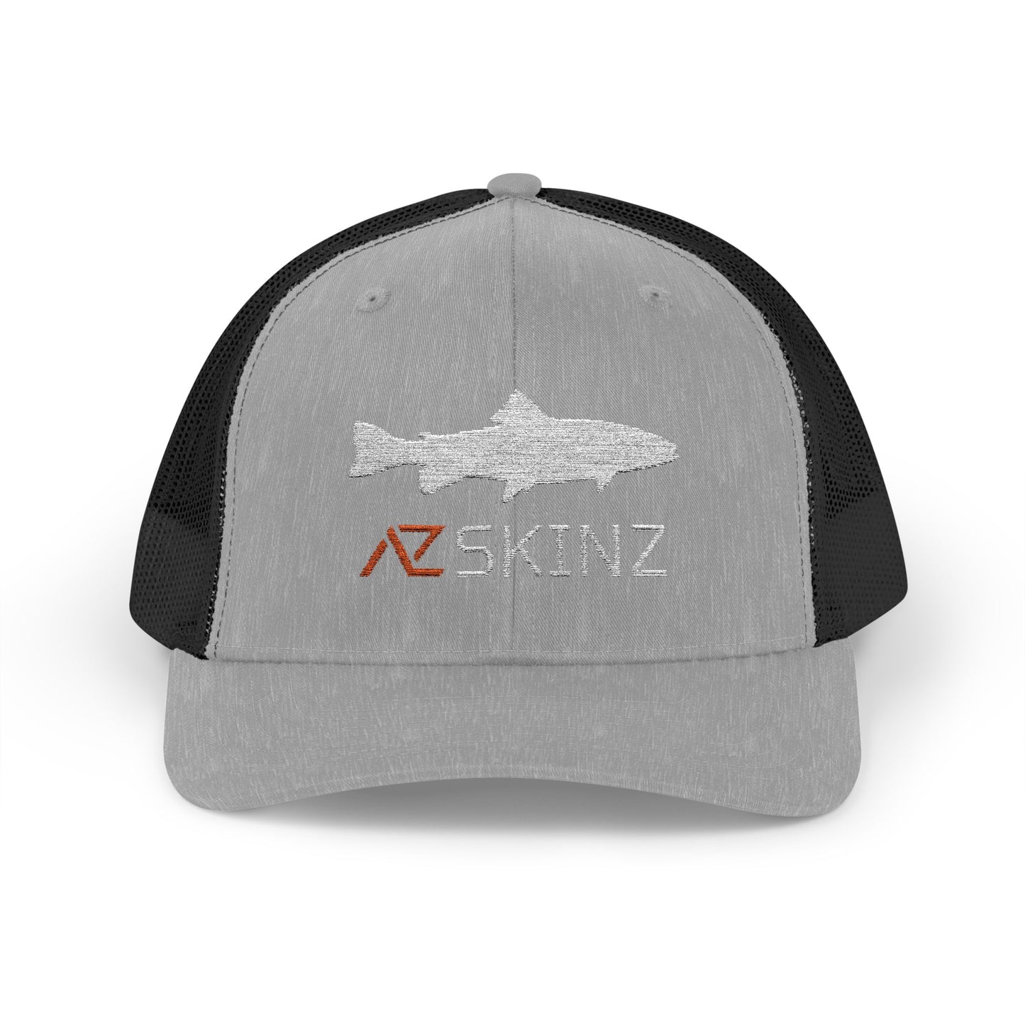 Mountain Trout Flat Brim Trucker Cap