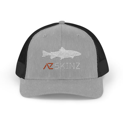 Mountain Trout Flat Brim Trucker Cap