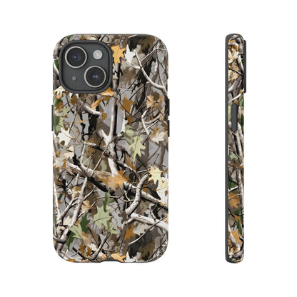 Camouflage Tree Hunting Tough Phone Case