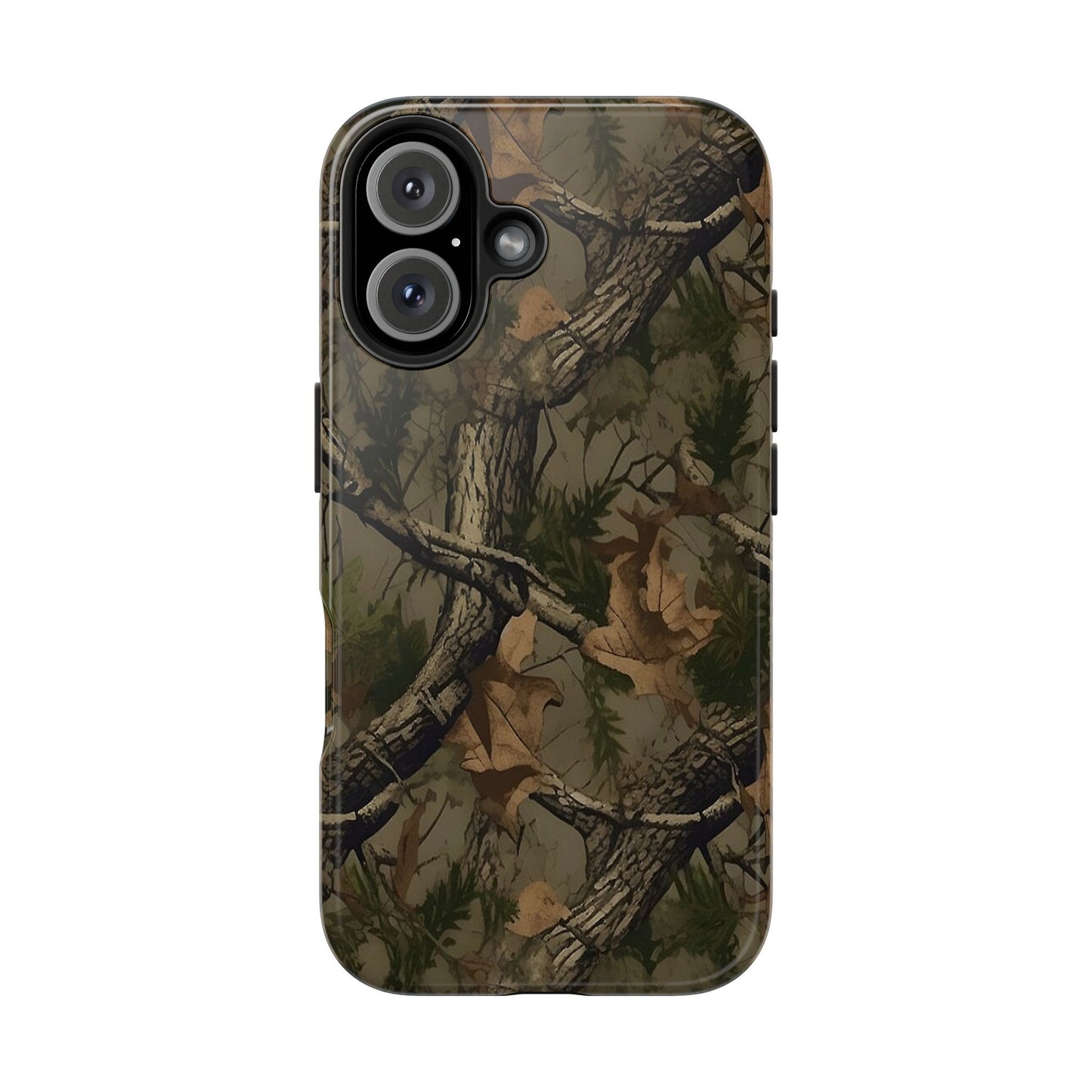 Camouflage Tree Pattern Tough Phone Case