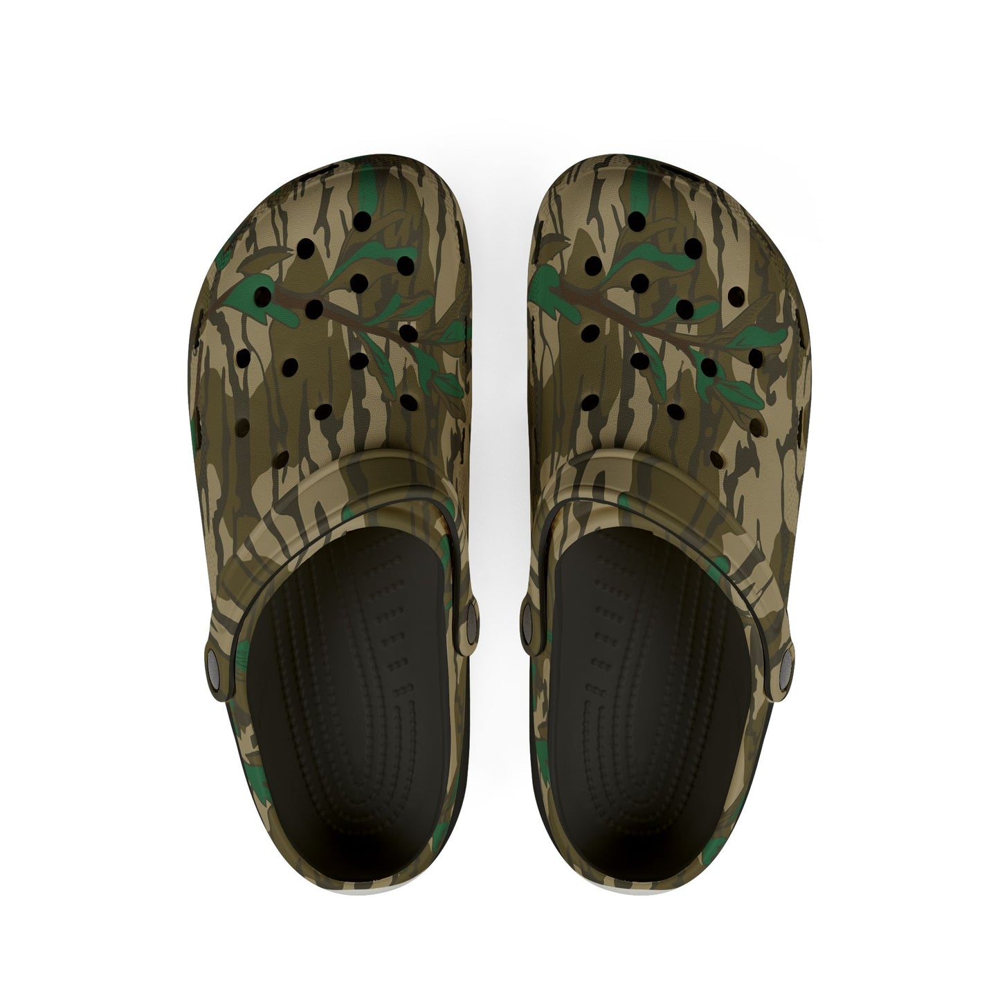 Wicked Camo Tree EVA Foam Rubber Shoes,