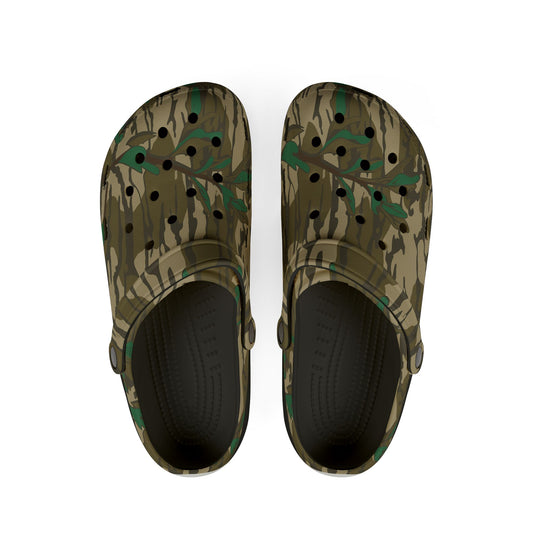 Wicked Camo Tree EVA Foam Rubber Shoes,