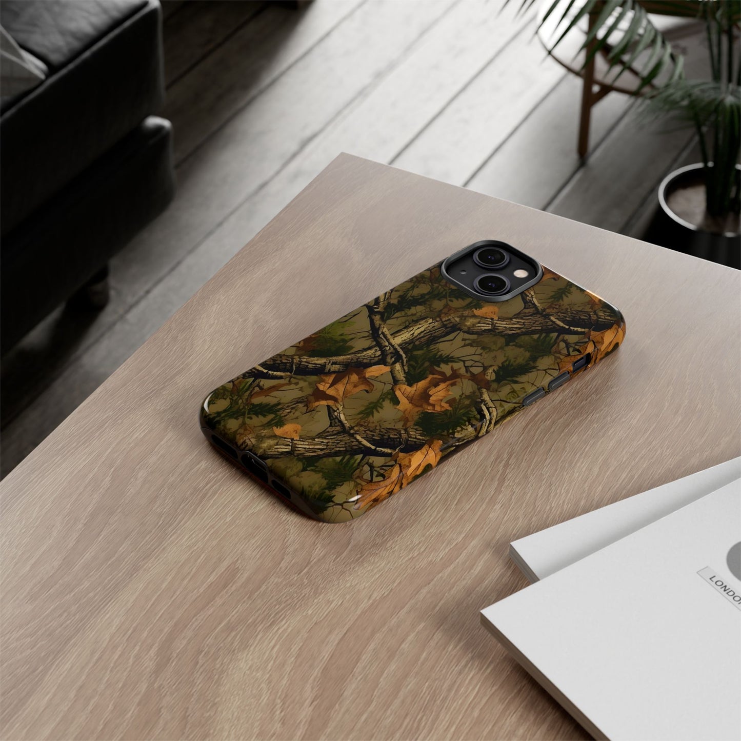 TREE CAMO HUNTING TOUGH PHONE CASE