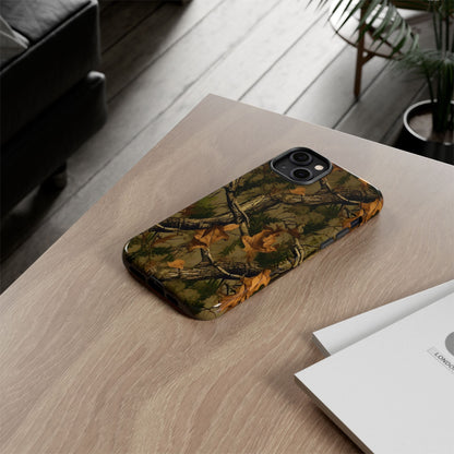 TREE CAMO HUNTING TOUGH PHONE CASE