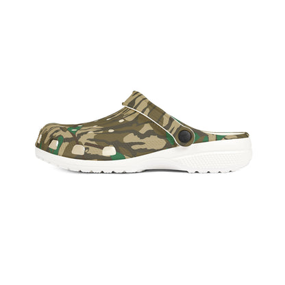 Wicked Camo Tree EVA Foam Rubber Shoes,
