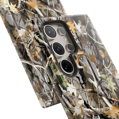 Camouflage Tree Hunting Tough Phone Case