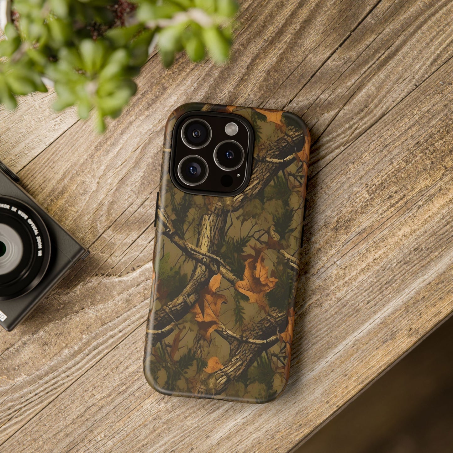 TREE CAMO HUNTING TOUGH PHONE CASE