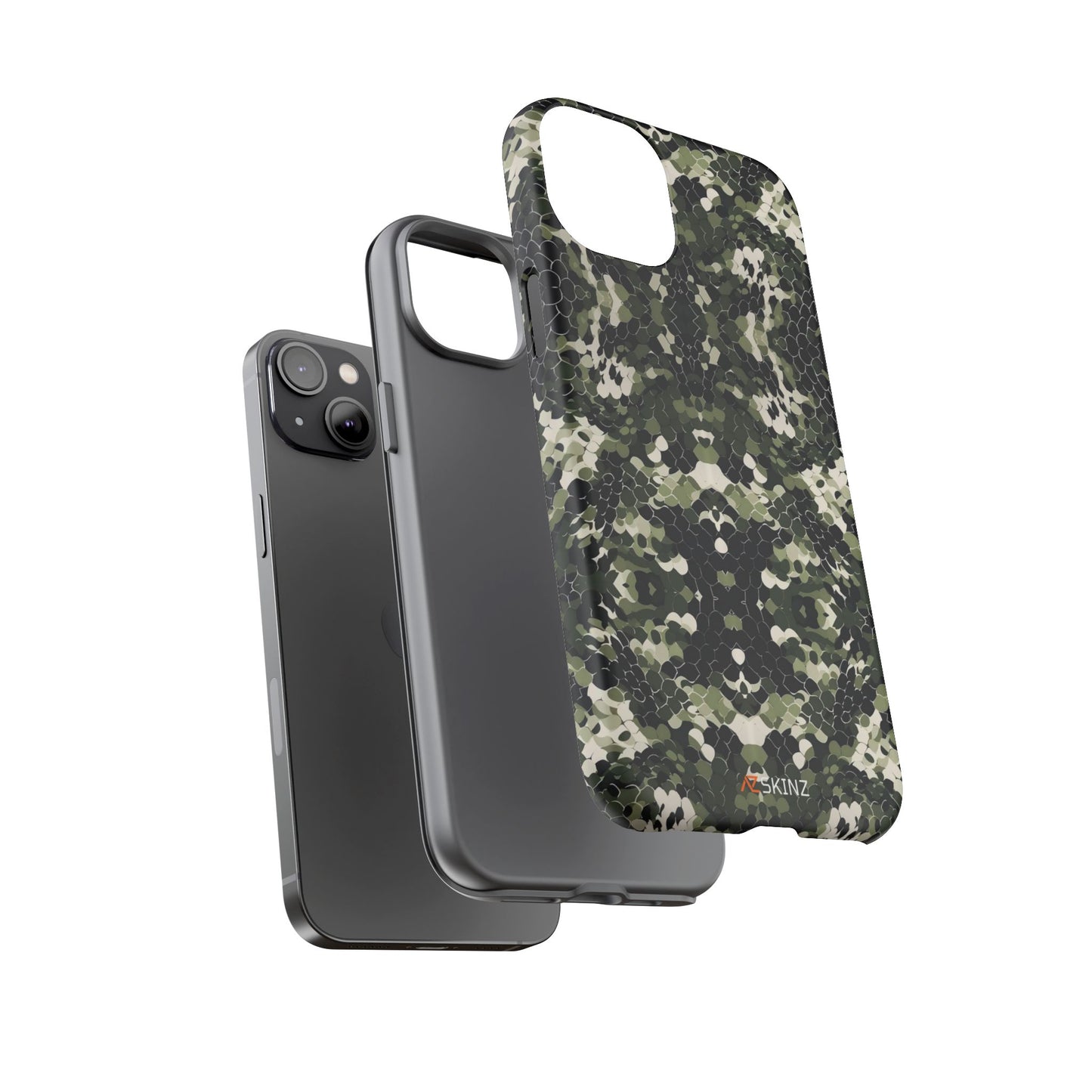seamless camo tough phone case