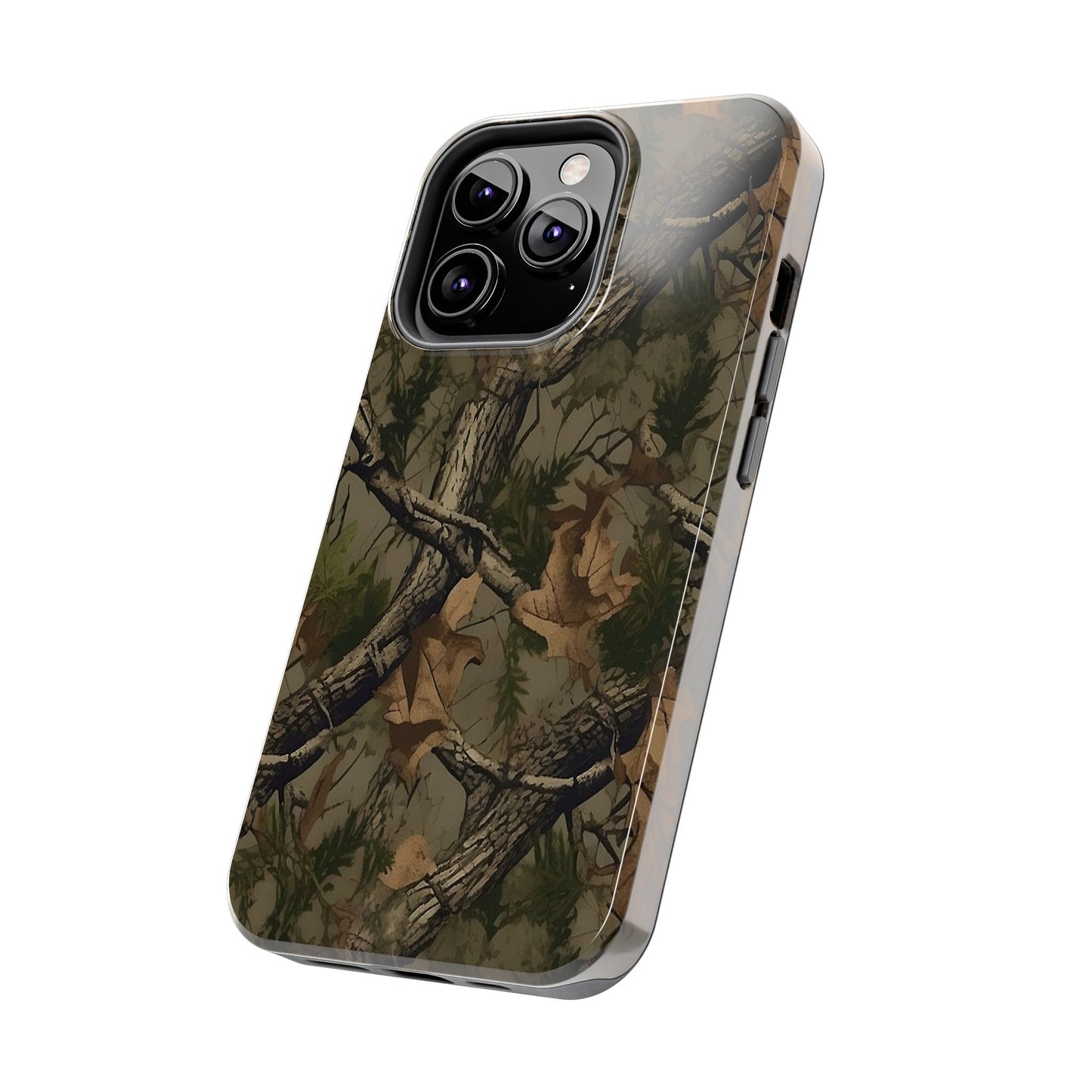 Camouflage Tree Pattern Tough Phone Case