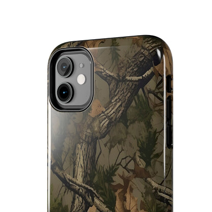 Camouflage Tree Pattern Tough Phone Case