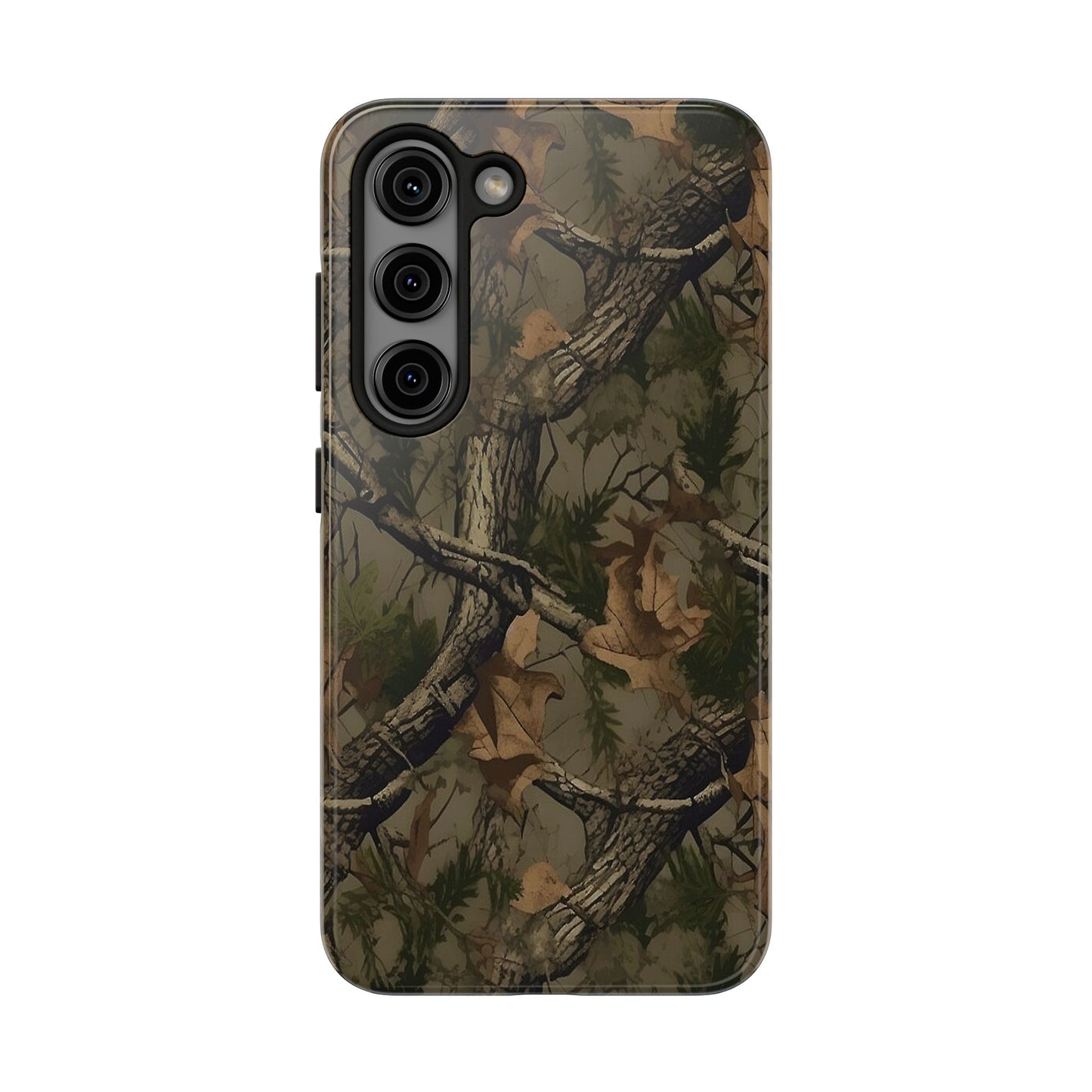 Camouflage Tree Pattern Tough Phone Case