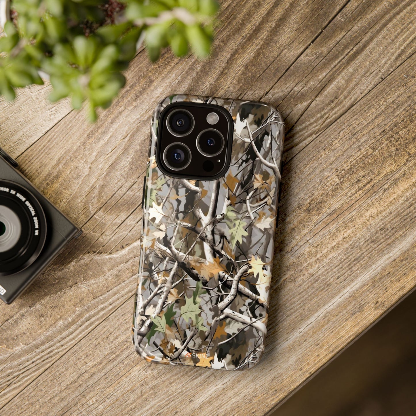 Camouflage Tree Hunting Tough Phone Case