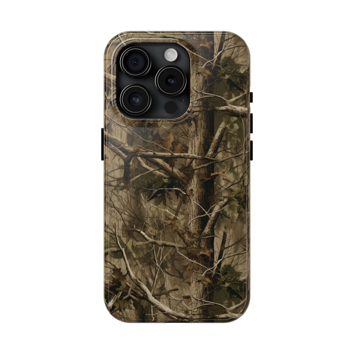 TREE CAMO TOUGH PHONE CASE