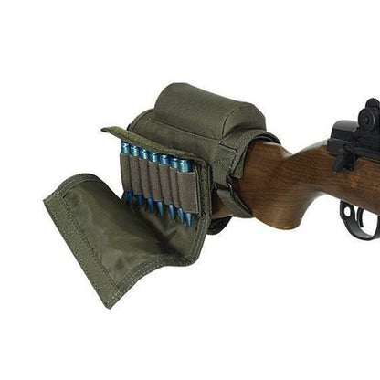 Portable Adjustable Tactical Buttstock Shell Holder