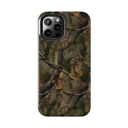 Camouflage Tree Pattern Tough Phone Case