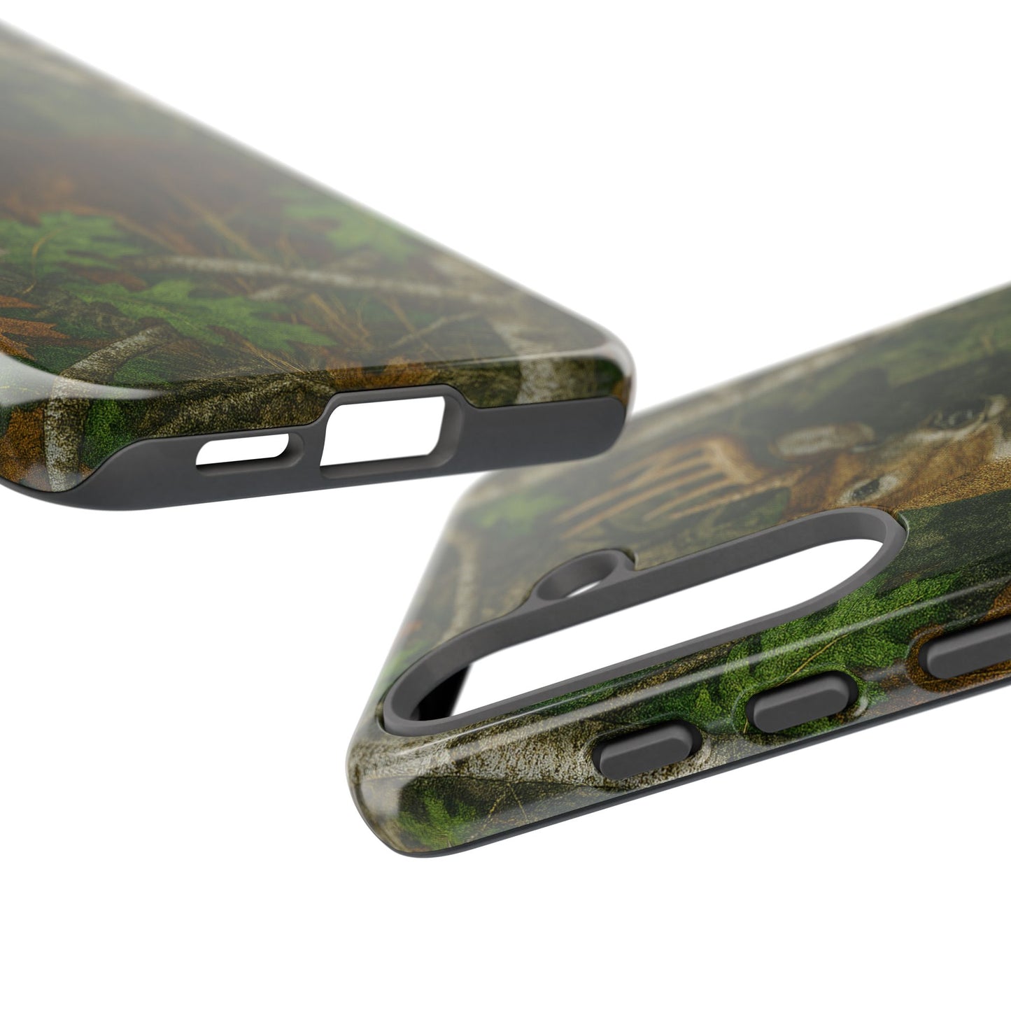 Deer Vintage Tree Camouflage Tough Phone Case