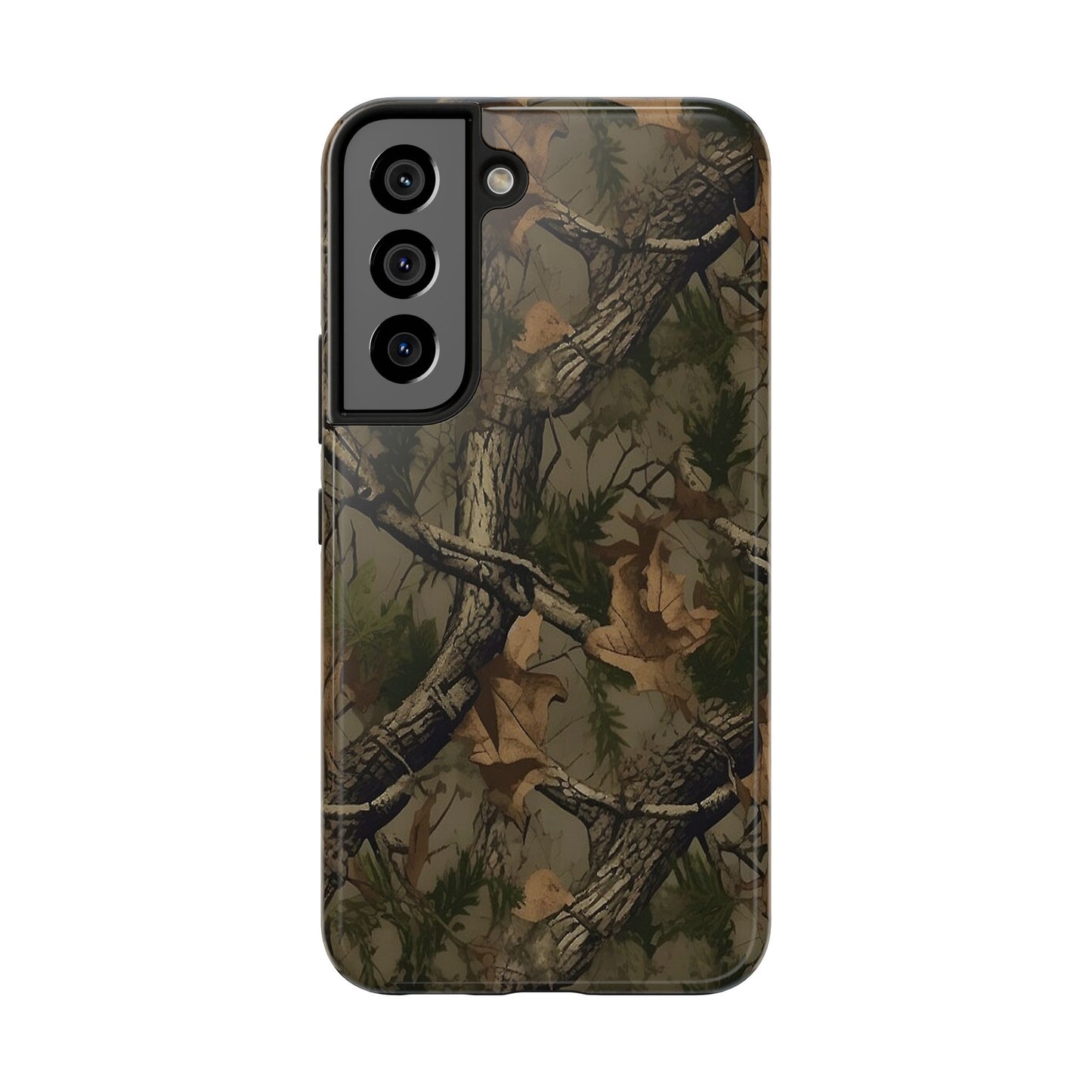 Camouflage Tree Pattern Tough Phone Case