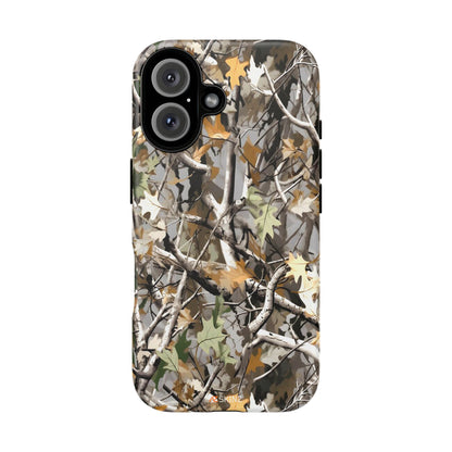 Camouflage Tree Hunting Tough Phone Case