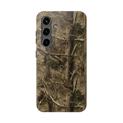 TREE CAMO TOUGH PHONE CASE