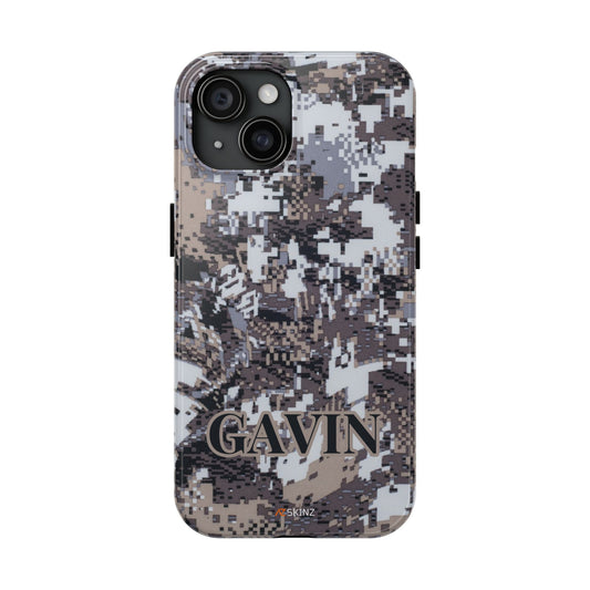 PERSONALIZED CAMO SITKA TOUGH PHONE CASE