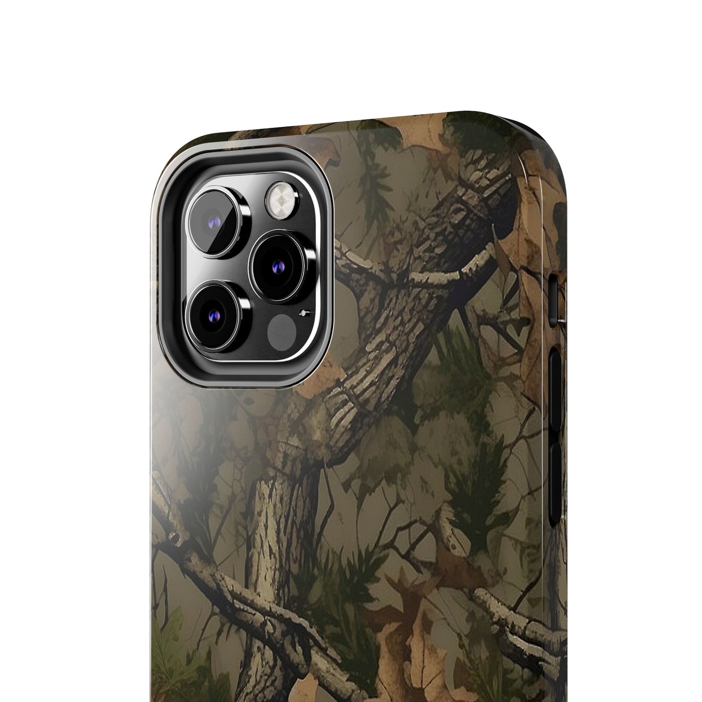 Camouflage Tree Pattern Tough Phone Case