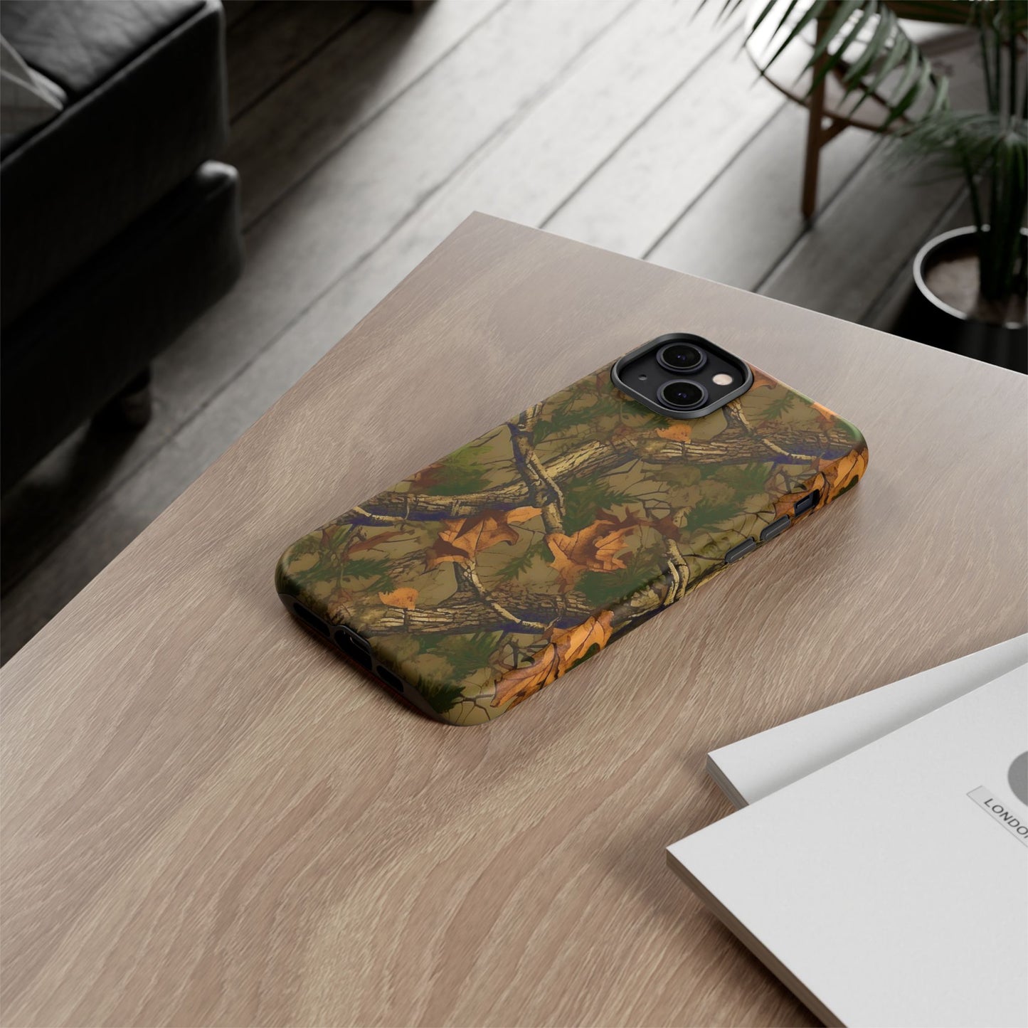 TREE CAMO HUNTING TOUGH PHONE CASE