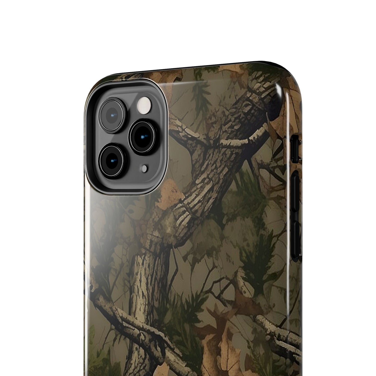 Camouflage Tree Pattern Tough Phone Case