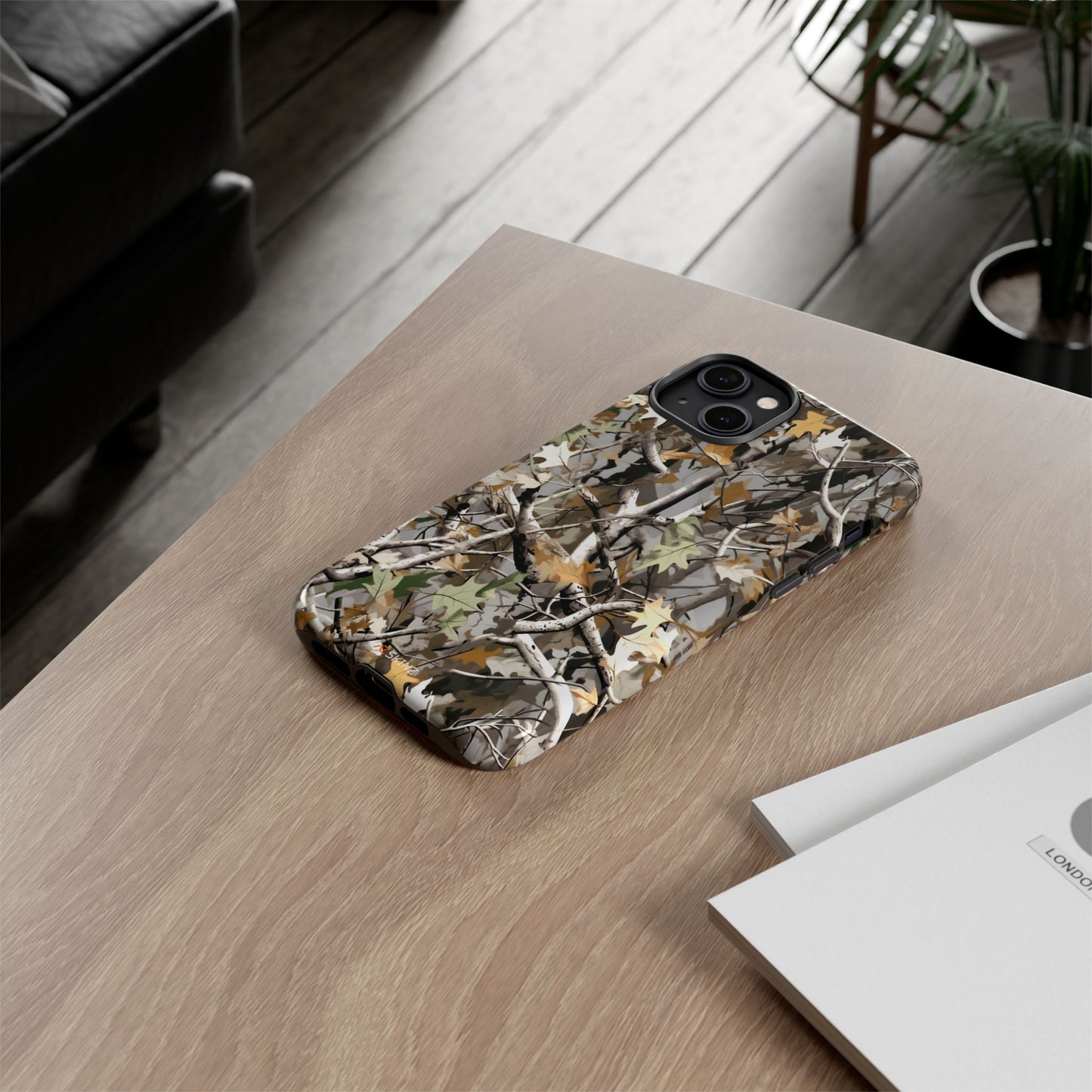 Camouflage Tree Hunting Tough Phone Case