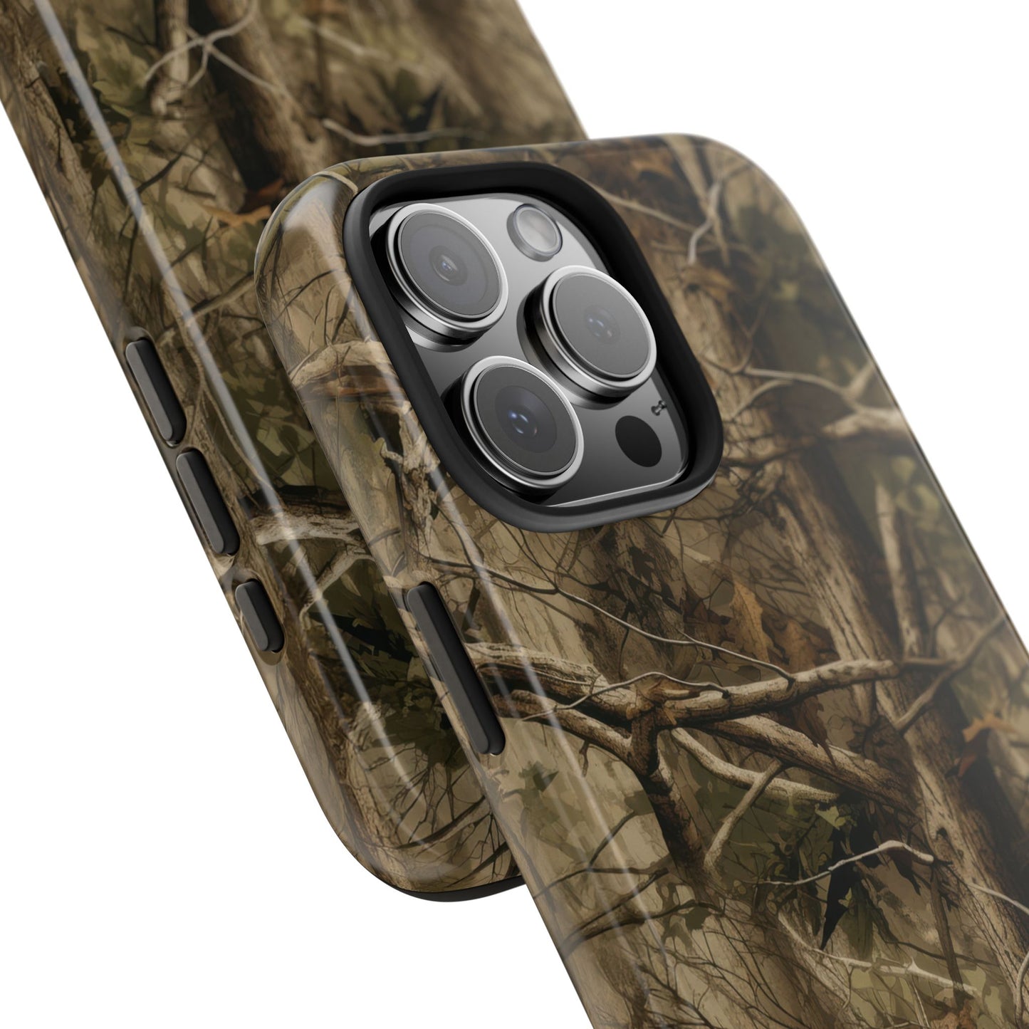 TREE CAMO TOUGH PHONE CASE