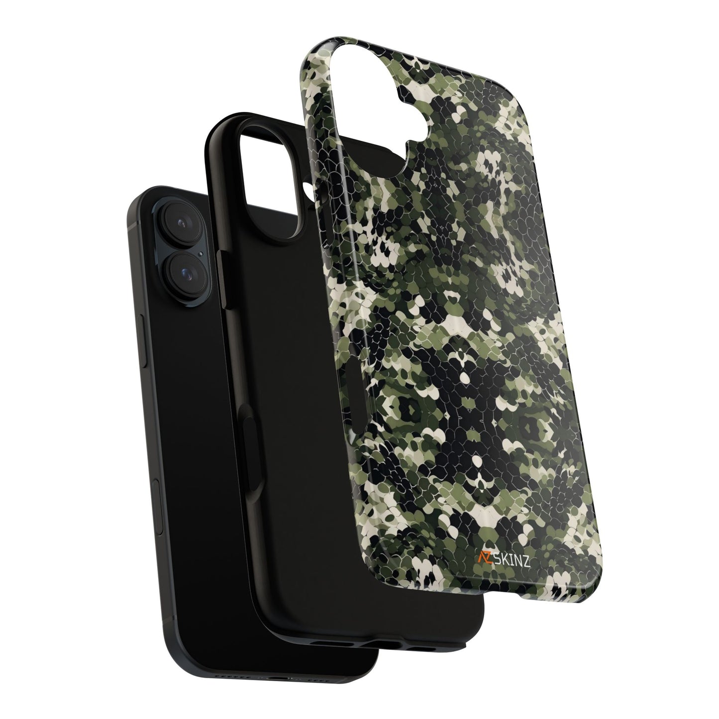 seamless camo tough phone case